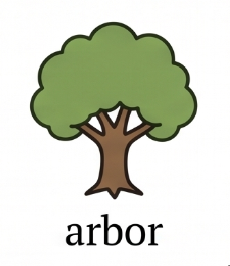 arbor, arboris f.