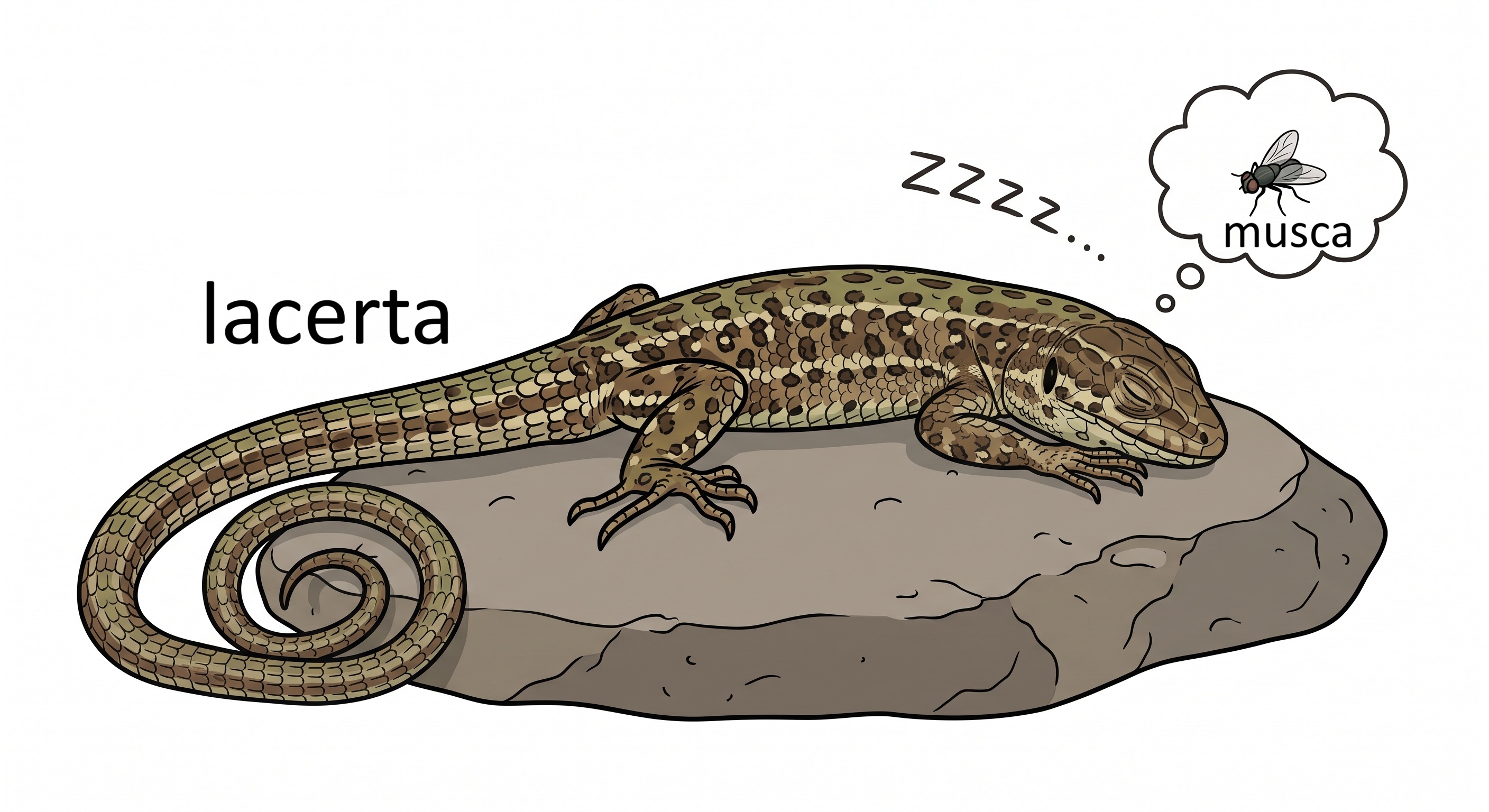 lacerta, -ae (f.)