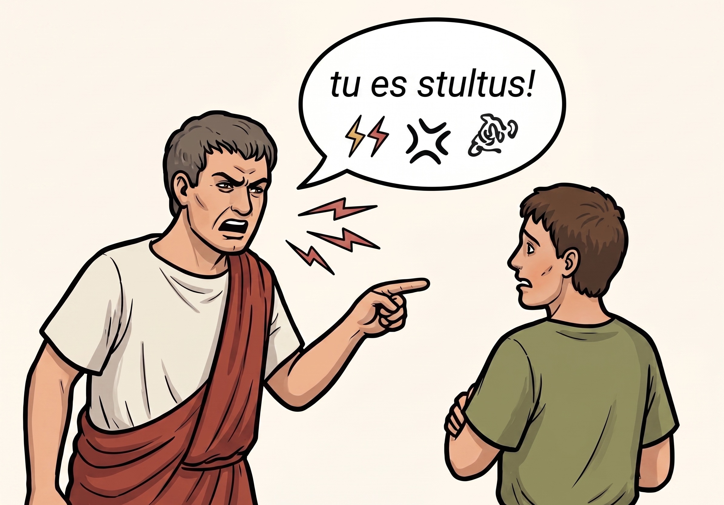 maledīcō, -ere, -dīxī, dictum (dat.)