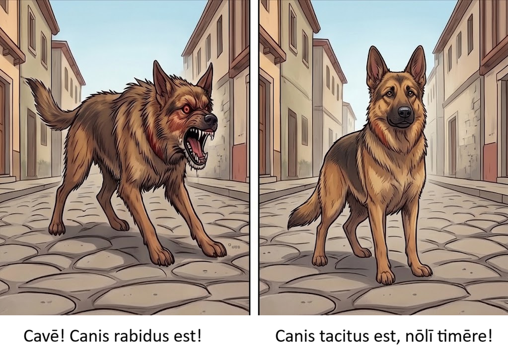 rabidus, -a, -um